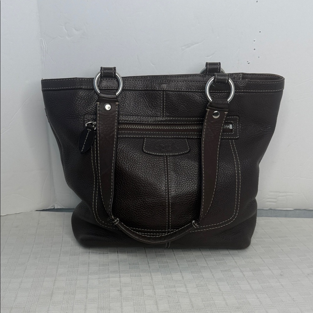 Coach Penelope Pebbled Leather Handbag